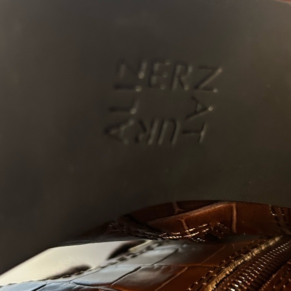 Naturalizer Callie Platform Brown Ankle Booties Size 7.5 NEW - Picture 7 of 7